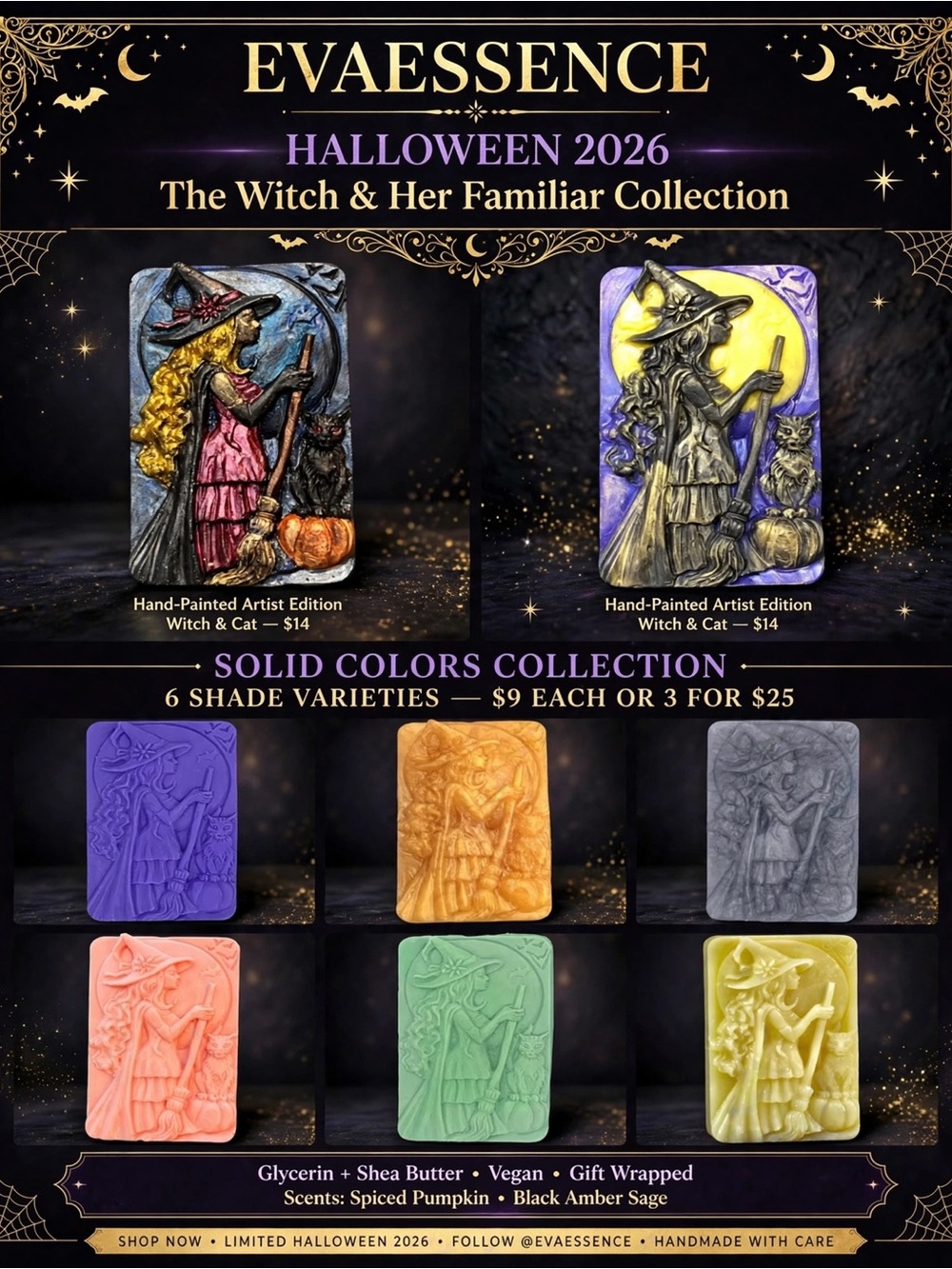 Halloween Witch Soap Bar, Witch Halloween Soap Bar, Soap, Witches Brew, Spooky
